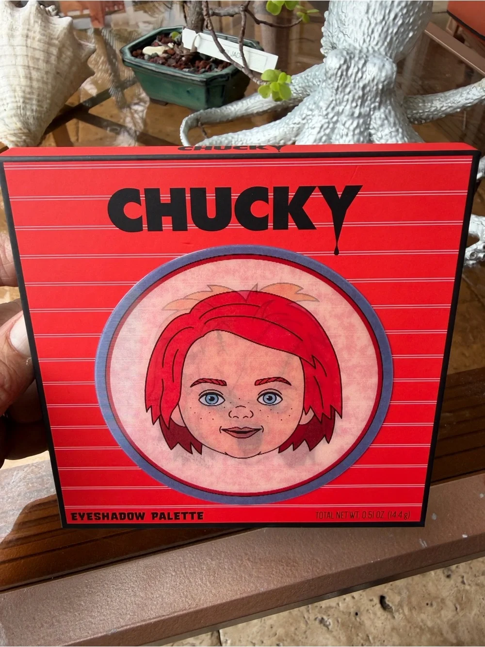 Chucky Dark Eyeshadow Palette — Bold Dark Shades